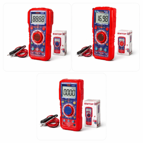 Multímetros digitales EMTOP