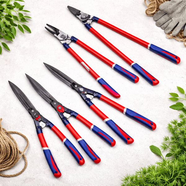 Tijeras largas para jardín y setos