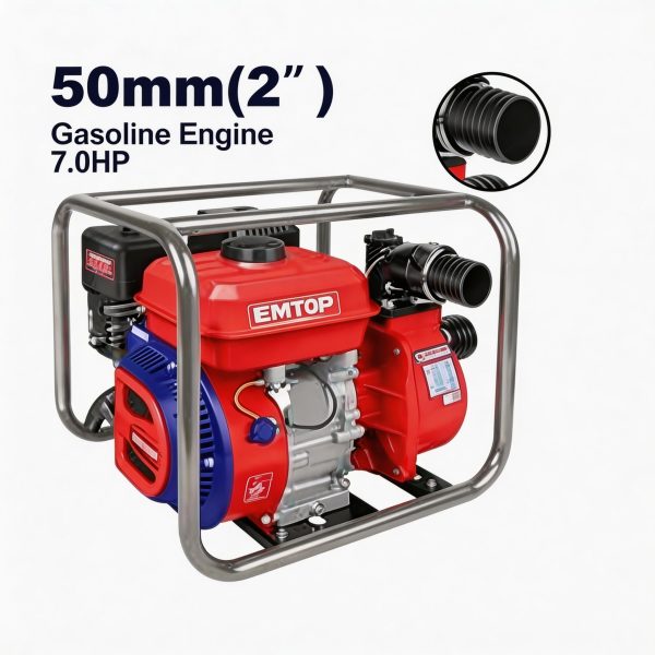Bomba de agua a gasolina EMTOP de 2"