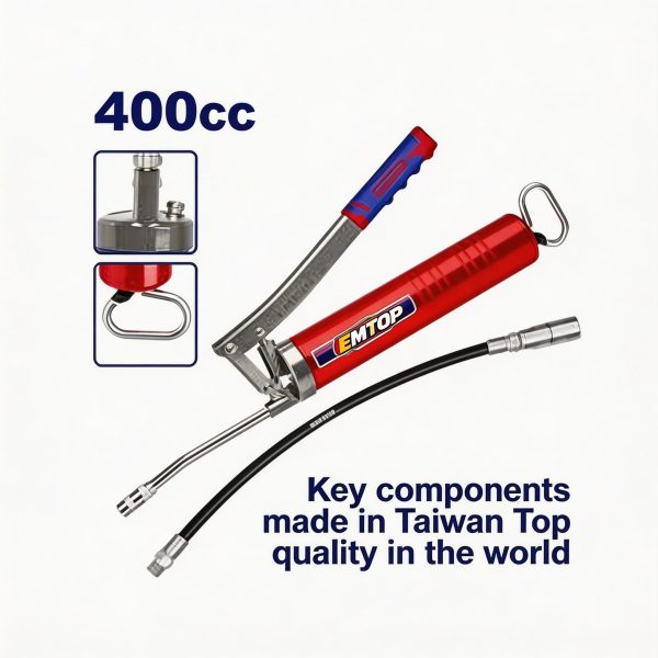 Pistola de engrase EMTOP 400 cc