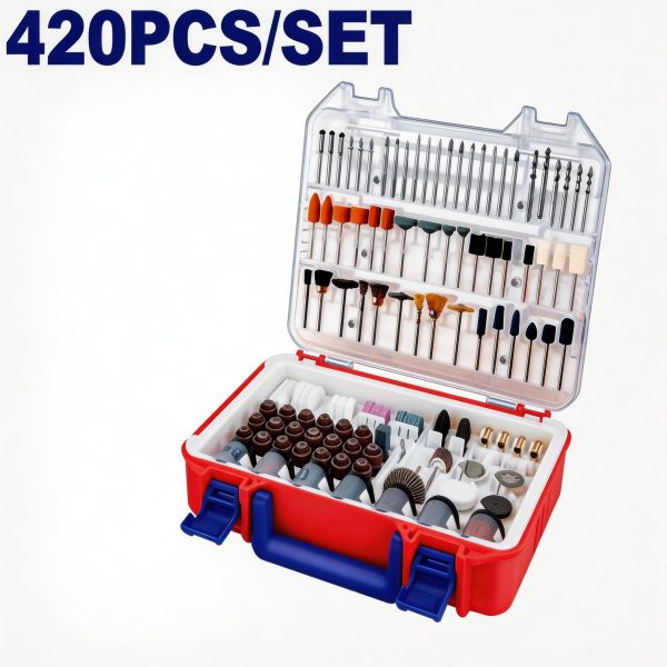 Juego de accesorios para mini taladro 420 piezas