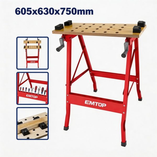 Mesa de trabajo plegable