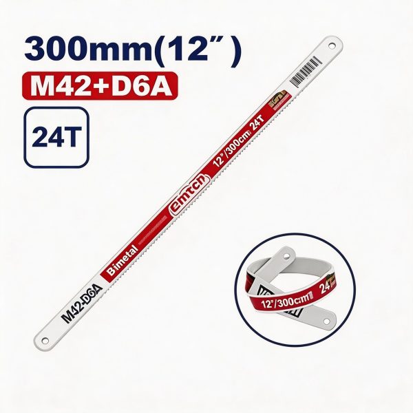 Hoja de segueta bimetálica 300 mm 24T