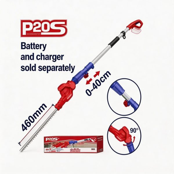 Cortasetos de altura inalámbrico EMTOP