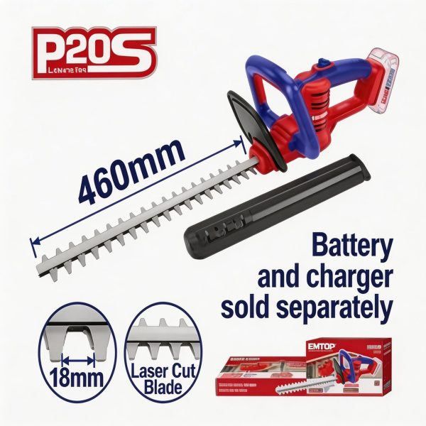 Cortasetos inalámbrico 460 mm