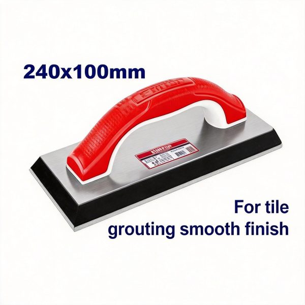 Llana de goma para lechada 240 x 100 mm