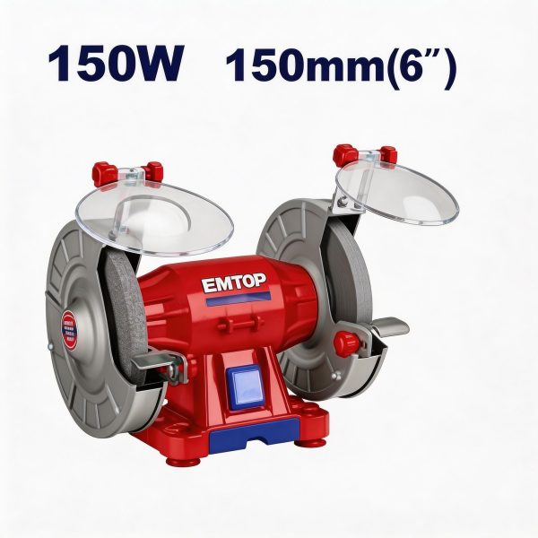 Esmeril de banco EMTOP 150W de 6"