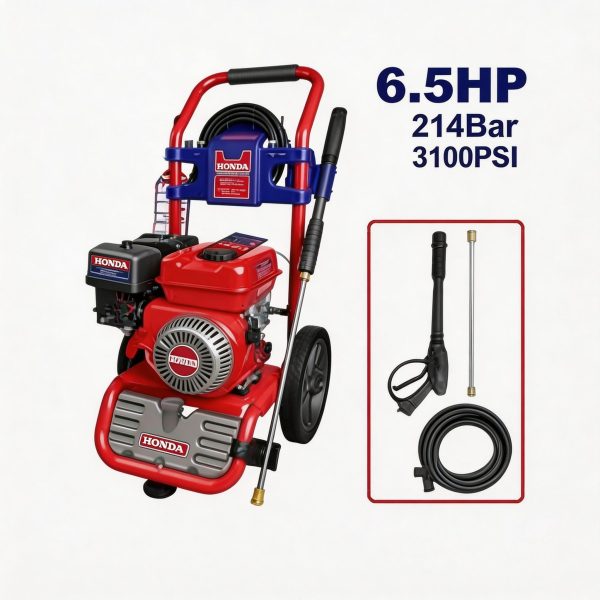 Hidrolavadora a gasolina EMTOP 6.5HP