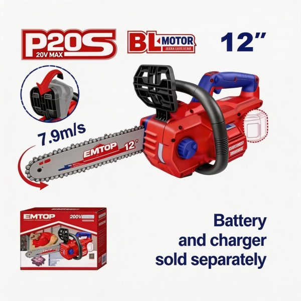 Motosierra inalámbrica 12"