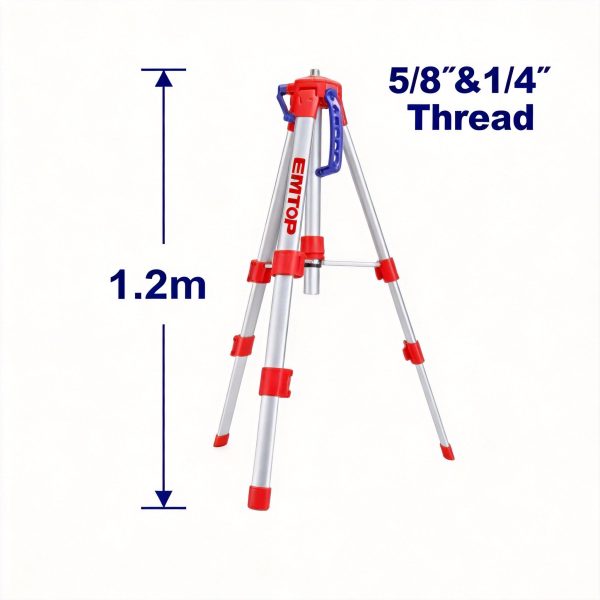 Trípode para nivel láser 1.2 m