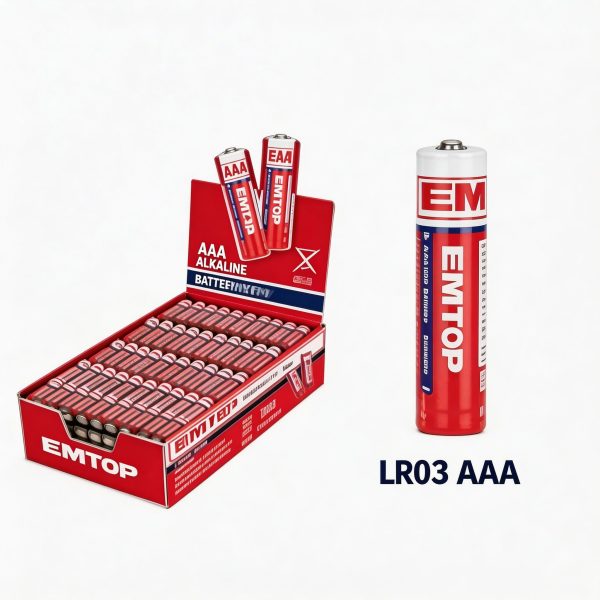 Batería alcalina AAA LR03 Precio por 4 Baterias