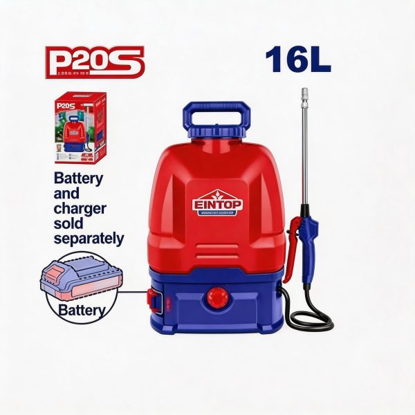 Fumigadora inalámbrica de mochila EMTOP 16L