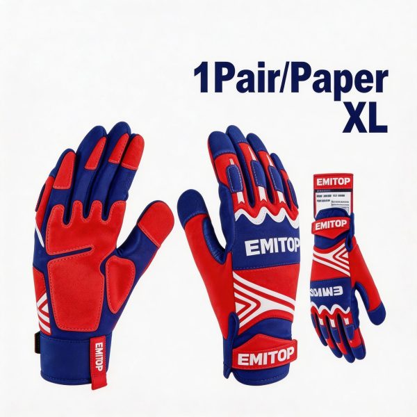 Guantes de trabajo de microfibra y cuero talla XL