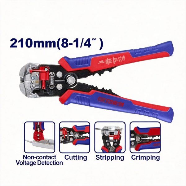 Pelacables inteligente con detección de voltaje 210 mm (8-1/4”)