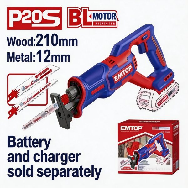 Sierra sable inalámbrica brushless