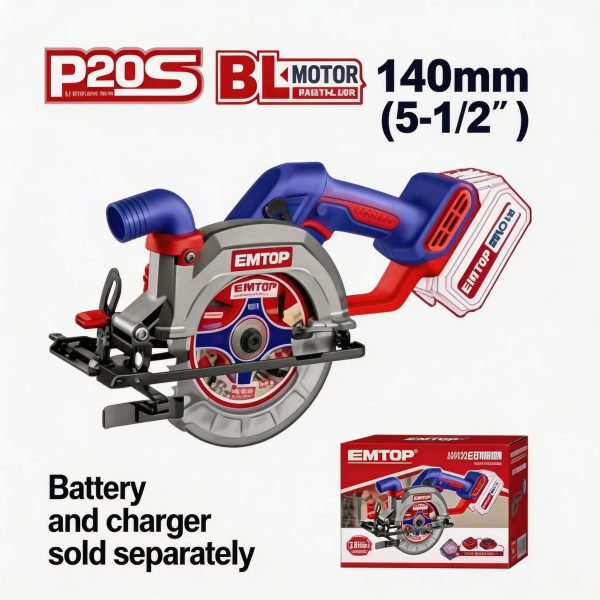 Sierra circular inalámbrica 140 mm (5-1/2")