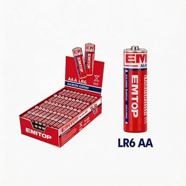 Batería alcalina AA LR6 Precio por 4 baterias