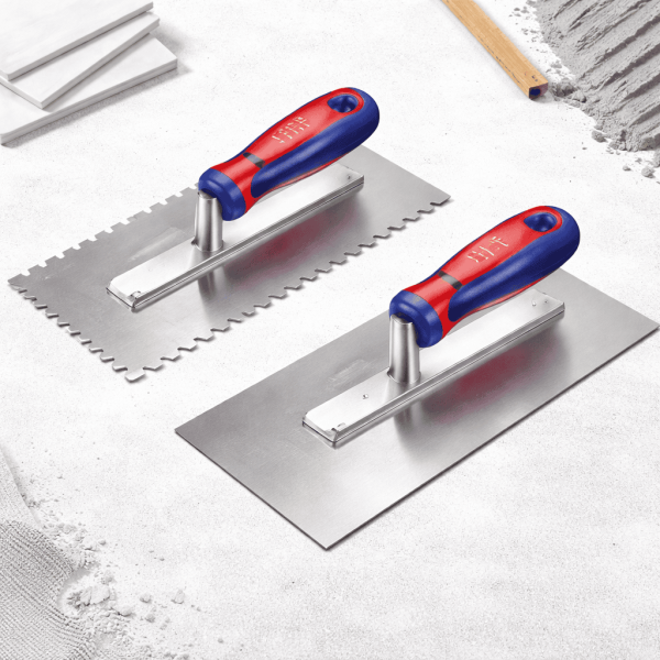 Llana y plancha dentada para yeso y acabados