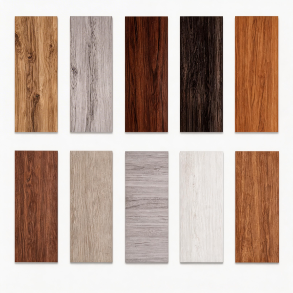 Piso PVC autoadhesivo rectangular tipo madera – precio por unidad