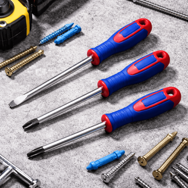 Destornilladores S2 plano y de cruz