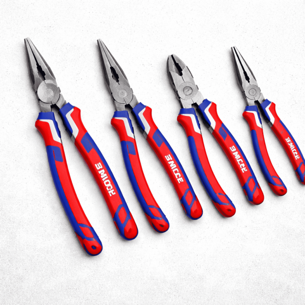 Alicates de punta larga y pinza de punta y corte