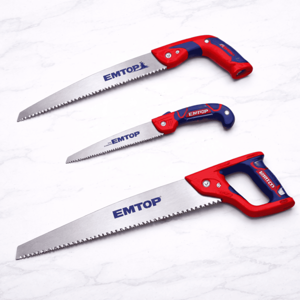 Sierras EMTOP para poda y corte de madera