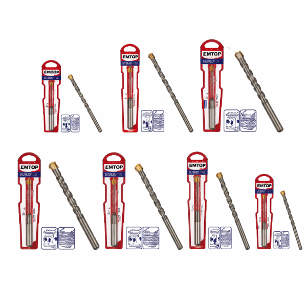 Brocas para concreto EMTOP