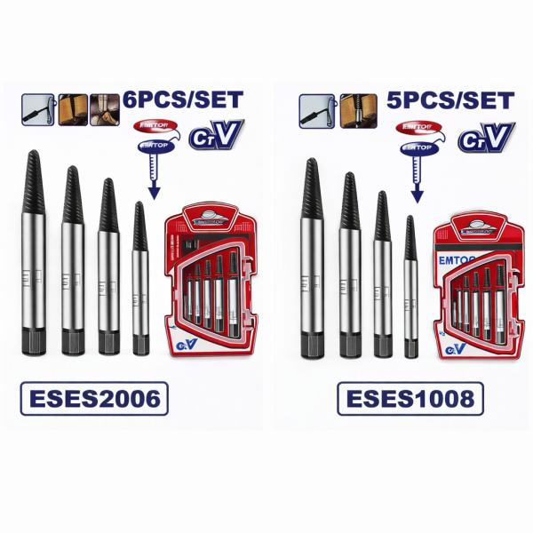 Juegos extractores de tornillos EMTOP