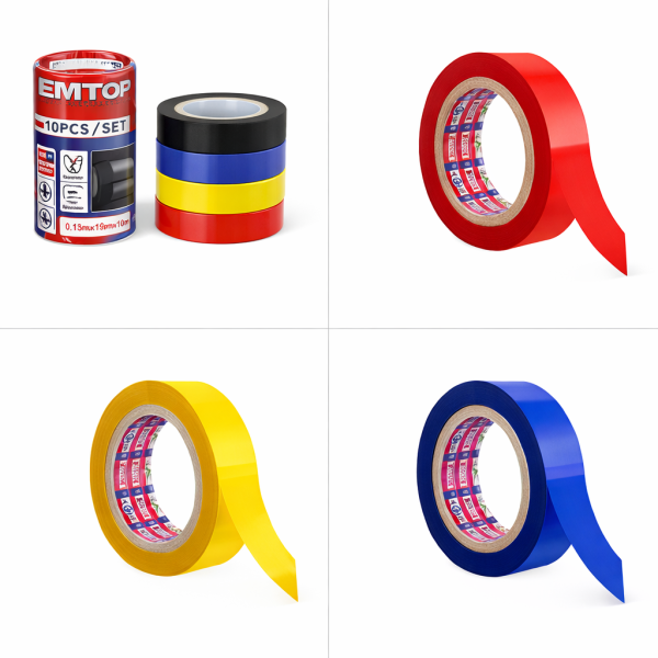 Cinta aislante PVC EMTOP
