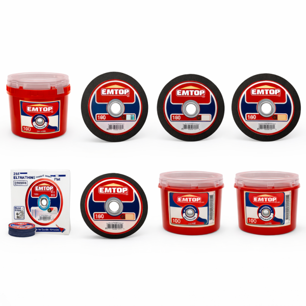 Discos abrasivos EMTOP para corte de metal