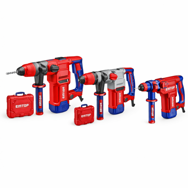 Rotomartillos EMTOP para perforación y trabajo de demolición ligera