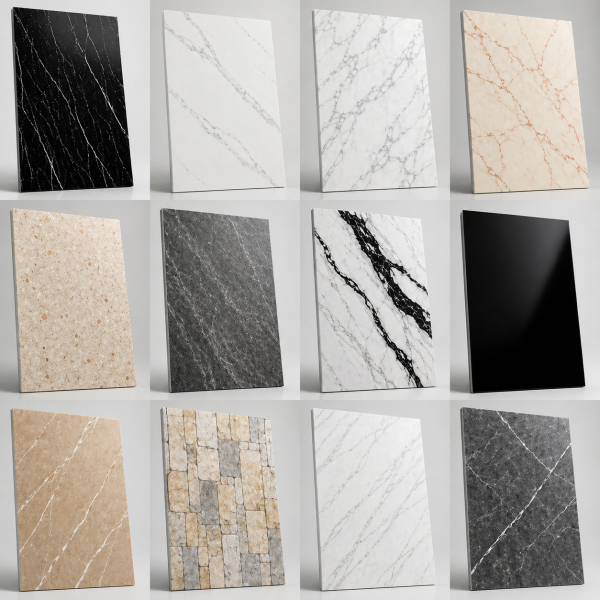 Planchas de PVC Tipo Mármol para Pared 1220x2440 mm 3 mm – Acabados Premium