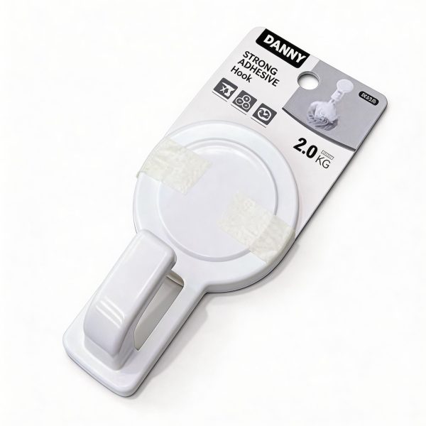 Soporte adhesivo para ducha compacto 6.7x11.5x4.3 cm