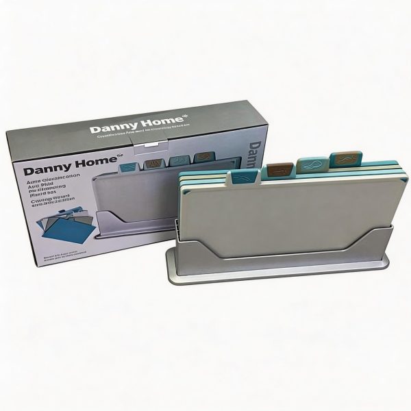 Set de tablas para picar 4 piezas plástico resistente multiusos