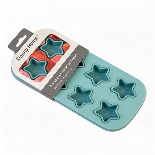 Molde de silicona para hielo flexible y antiadherente