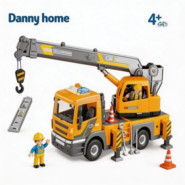 Camión grúa de juguete