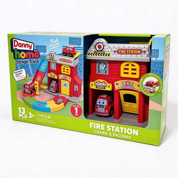 Estación de bomberos Builder Track