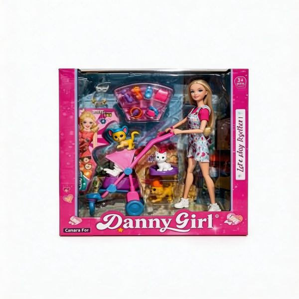 Muñeca 11.5 pulgadas con accesorios