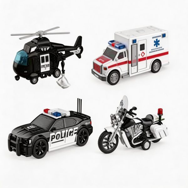 Set de vehículos de rescate