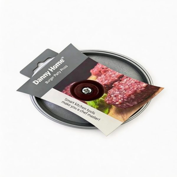 Prensa para hamburguesas de aluminio resistente antiadherente