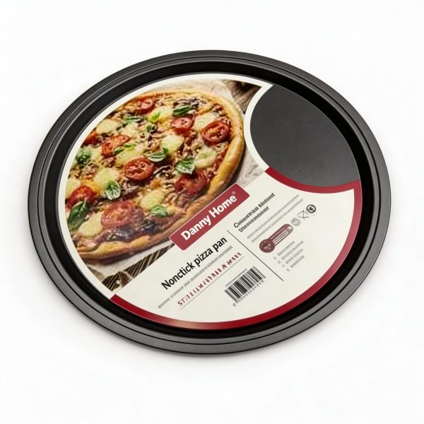 Molde para pizza redondo antiadherente resistente para horno