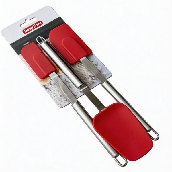 Set de espátulas de silicona 3 piezas