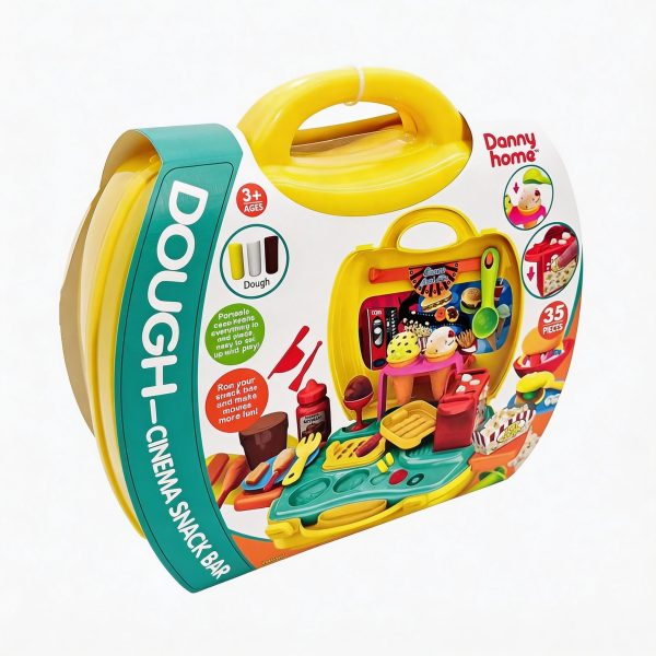 Set de heladería con plastilina 35 piezas