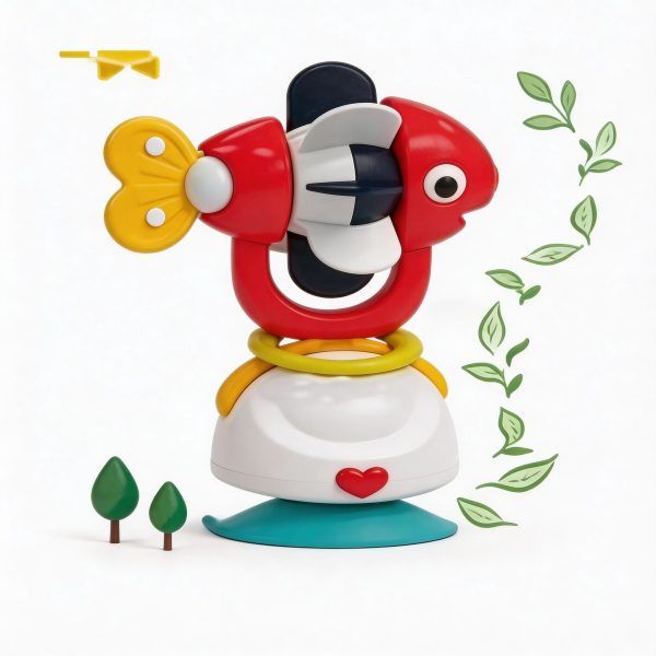 Juguete giratorio para silla de bebé Pez