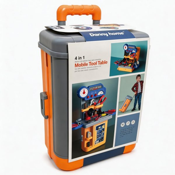 Mesa de herramientas infantil 39 piezas