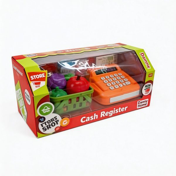 Caja registradora infantil 12 piezas