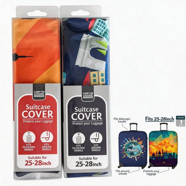 Funda protectora elástica para maleta 25–28 pulgadas