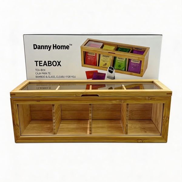 Caja organizadora para té y sobres