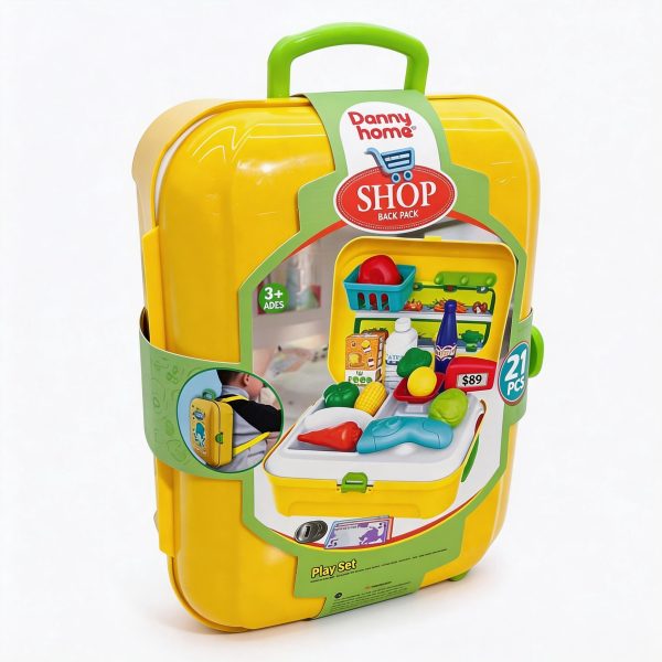 Set de supermercado infantil 21 piezas