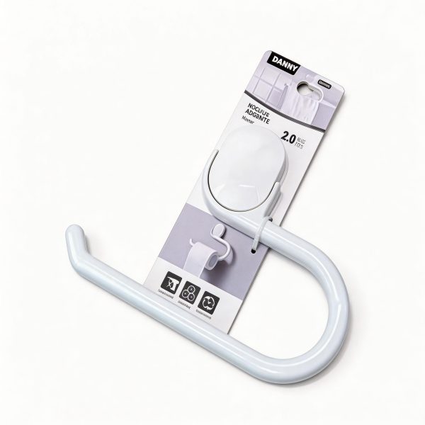 Toallero de baño compacto 20x15x1.5 cm